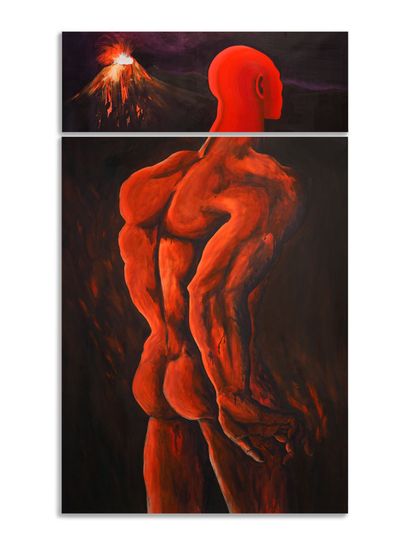 ATELIER ATE ATE WORKSHOP

"Colossus 1", 2022,

Diptych. Oil on canvas.

Oil on canvas.

H...