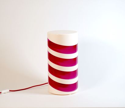 STUDIO SUPEREGO STUDIO SUPEREGO

Giulia Marshmallow lamp with two-tone cylindrical...