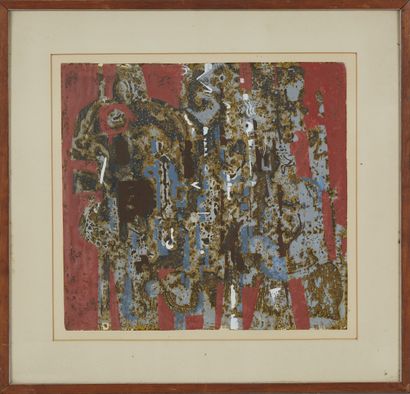BRIAN WYNTER (1915-1975) BRIAN WYNTER (1915-1975)

"Indian", 1960

Mixed media, annotated,...