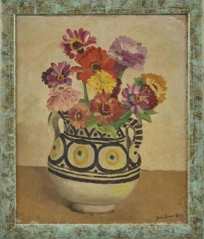JANE SIMONE BUSSY (1906-1960) JANE SIMONE BUSSY (1906-1960) 

Bouquet 

Oil on canvas,...