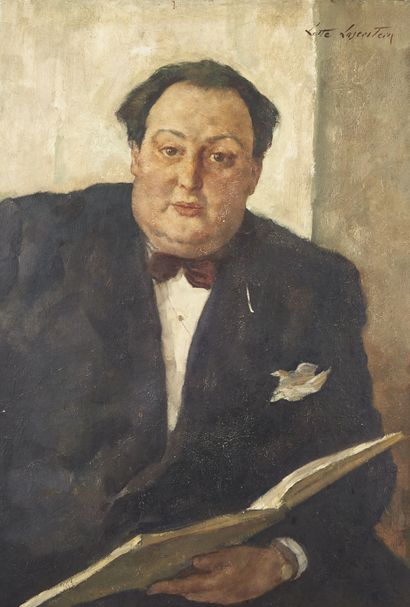 LOTTE LASERSTEIN (1898-1993) LOTTE LASERSTEIN (1898-1993)

Portrait of Jury Frankel

Oil...