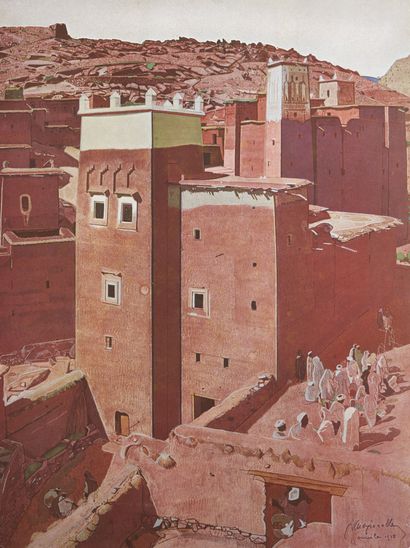 JACQUES MAJORELLE (1886-1962) JACQUES MAJORELLE (1886-1962)

Les Kasbahs de l'Atlas...