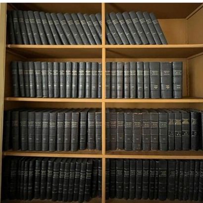  Important ensemble d'environ 2000 livres et reliures dont jurisprudences, recueils,...