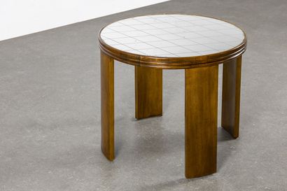 Osvaldo BORSANI (1911-1985) OSVALDO BORSANI (1911-1985)

Circular pedestal table,...