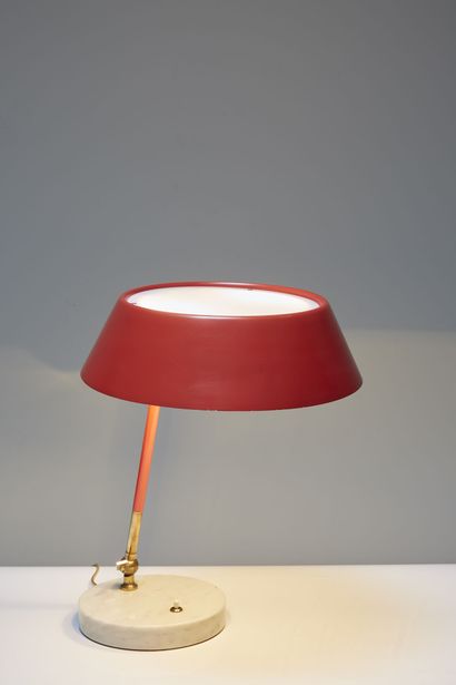 Stilux STILUX

Lampe à poser, base circulaire en marbre blanc, fût inclinable et...
