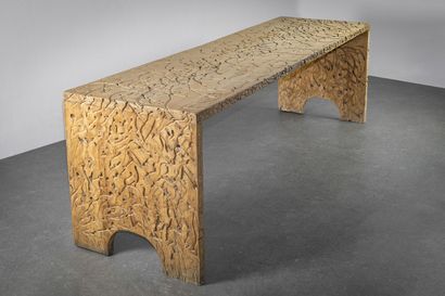 URANO PALMA (1936-2010) URANO PALMA (1936-2010)

Large console table with walnut...