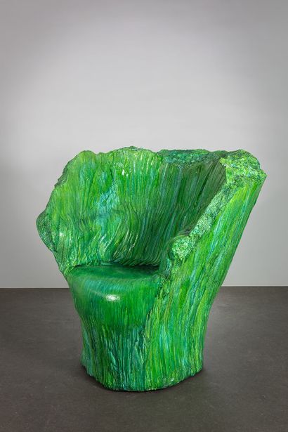 Piero GILARDI (né en 1942) PIERO GILARDI (BORN 1942)

A large armchair in polyurethane,...