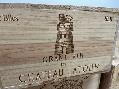 CHÂTEAU LATOUR Château Latour

1 Caisse bois scellée de 12 bouteilles

2001
