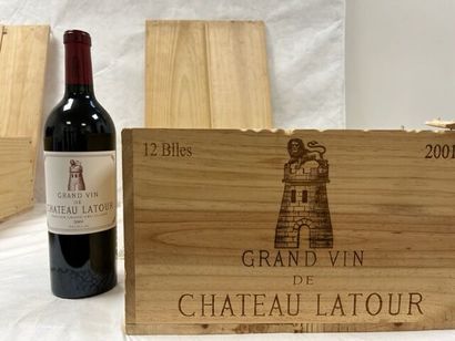 CHÂTEAU LATOUR Château Latour

1 Caisse bois scellée de 12 bouteilles

2001