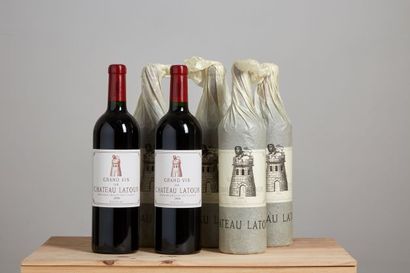 CHÂTEAU LATOUR Château Latour

1 Caisse bois scellée de 6 bouteilles

2000
