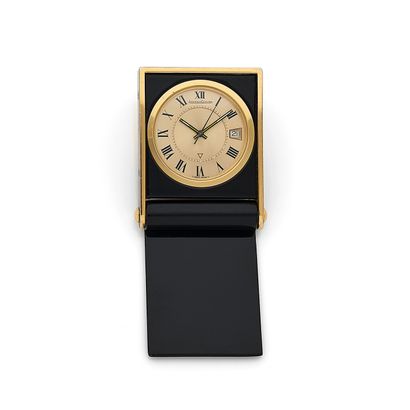 JAEGER-LECOULTRE MEMOVOX JAEGER-LECOULTRE MEMOVOX
Black lacquered steel table watch...