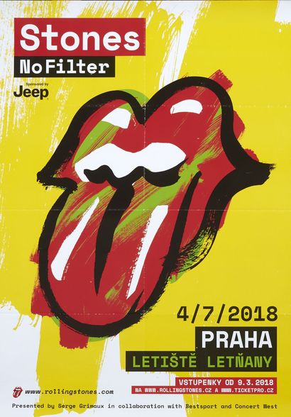 Rolling Stones Rolling Stones - Prague 2018
Poster roulé
Condition : Excellent
H...