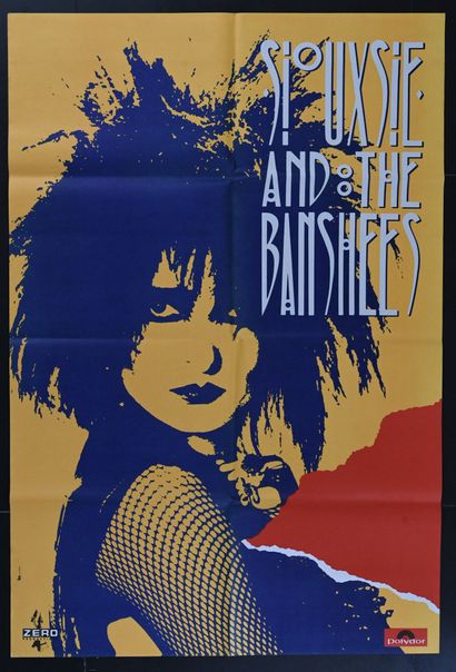 Siouxsie and the Banshees Siouxsie and the Banshees
1983
Affiche pliée. Impression...