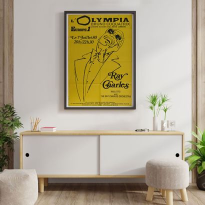 Ray Charles Ray Charles
Olympia, 1980
Affiche pliée. Impression : Imp Graffet.
Poster...