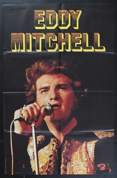 Eddy Mitchell Eddy Mitchell
En revenant vers toi, 1972
Affiche de concert pliée....