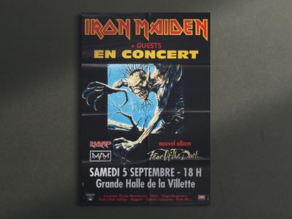 Iron Maiden Iron Maiden
Fear Of The Dark tour, Grande Halle de la Villette, 1992
Folded...