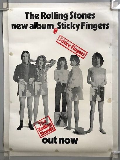 Rolling Stones Rolling Stones
Sticky Fingers
Original poster, restored and backed...