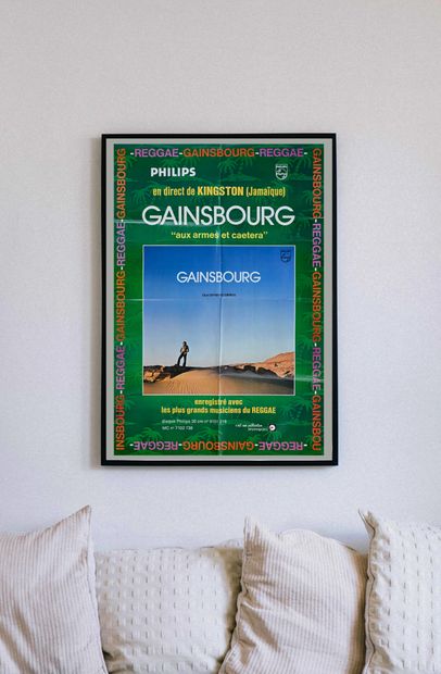 Serge Gainsbourg Serge Gainsbourg
Aux armes et caetera, 1979
Affiche pliée.
Poster...