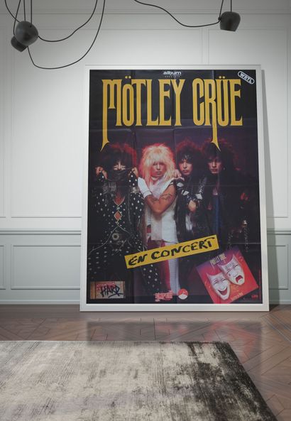Motley Crue Motley Crue
Theatre of Pain Tour, Theatre of Pain, Zenith, 1986
Folded...
