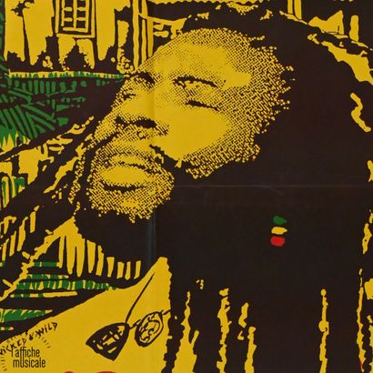 Burning Spear Burning Spear
Mutuality, 1986
Folded concert poster. Photo: Wicked...