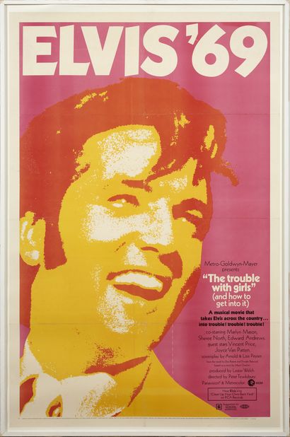Elvis Presley Elvis Presley
'Trouble with girls', 1969
Poster américain plié
Condition...