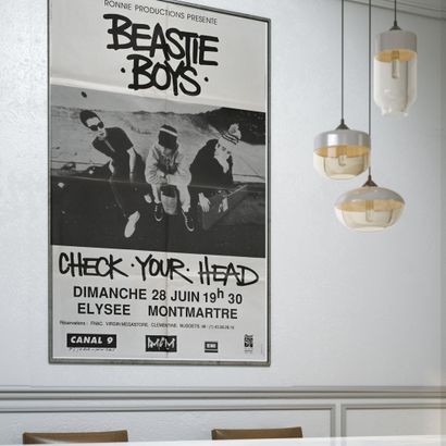 Beastie Boys Beastie Boys
Check Your Head, Élysée Montmartre, 1992
Folded concert...