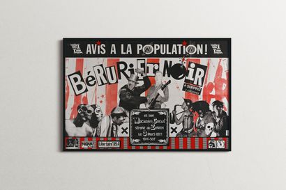 Bérurier Noir Bérurier Noir
Macadam Circus, Zenith, 1988
Affiche de concert pliée.
Poster...