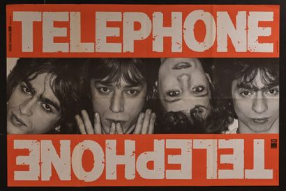 Téléphone Téléphone
Palais des Sports, 1979
Affiche de concert pliée.
Poster Condition...