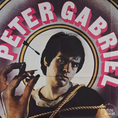 Peter Gabriel Peter Gabriel
Hippodrome de Paris / Pantin, 1977
Concert poster folded....