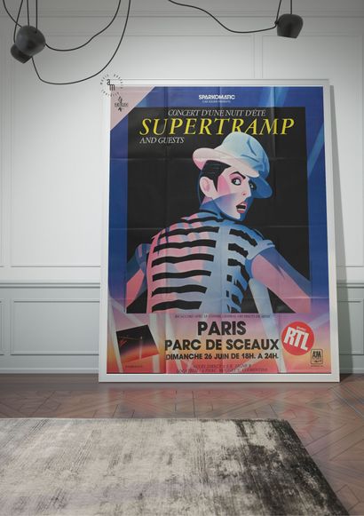 Supertramp Supertramp
Famous last words, Parc de Sceaux, 1983
Affiche de concert...
