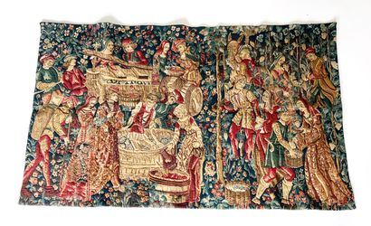 null TISSAGEMECANIQUE 

Jacquard tapestry in Halluin stitch with a background of...