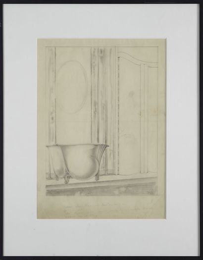 PAUL IRIBE (1883-1935) PAUL IRIBE (1883-1935)
"Projects - Studies for a commode"....