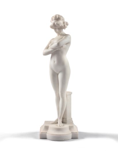 PAUL PHILIPPE PAUL PHILIPPE (1870 - 1930)
" The challenge"
Sculpture in Carrara marble,...