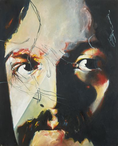JEAN-PAUL CHAMBAS JEAN-PAUL CHAMBAS (NÉ EN 1947)
Portrait de Debussy II, 2012 
Acrylique...