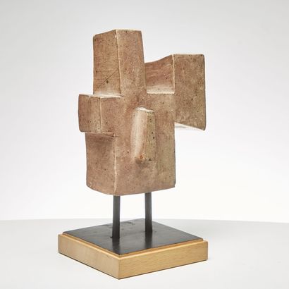 ELISABETH JOULIA (1925-2003) ELISABETH JOULIA (1925-2003)
Sculpture géométrique en...