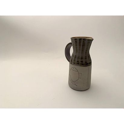 JACQUES INNOCENTI (1926-1958) JACQUES INNOCENTI (1926-1958) 
Earthenware baluster...