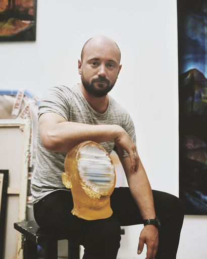 Edouard WOLTON (né en 1986) Edouard WOLTON (né en 1986)
La Montagne corail
acrylique...