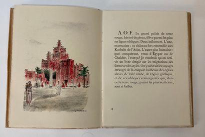 SUR LE VIF ON THE MOVE
L'Exposition Coloniale, Paris, 1931,
25 original lithographs...