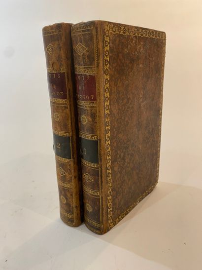 TISSOT TISSOT
Avis au peuple sur sa santé. 1802, Bélin, rue Saint Jacques. 2 volumes.

"Par...