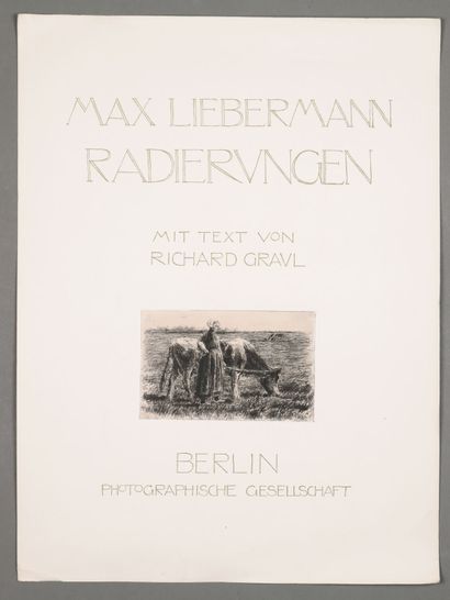  Liebermann, Max - 1847 Berlin - 1935 ebd. : 