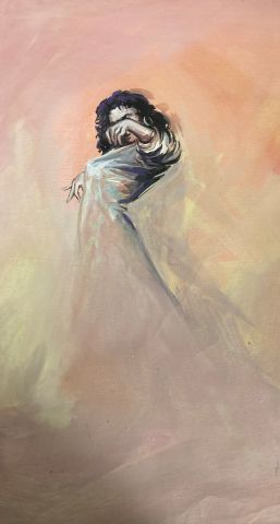 null Ecole française du XXe siècle. 

La danseuse de flamenco.

Huile sur toile....