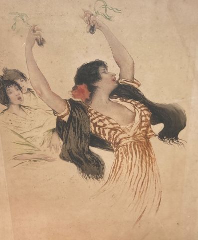 null Allan OSTERLIND (1885-1938)

Danseuses de flamenco

Gravure. Signé en bas à...