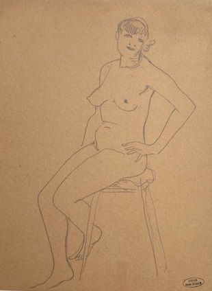 André DERAIN (1880-1954)

Nude 

Pencil on...
