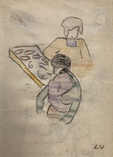 null Louis VALTAT (1869-1952)

Les poissonnières

Crayon sur papier. Monogrammé LV

15,5x11...