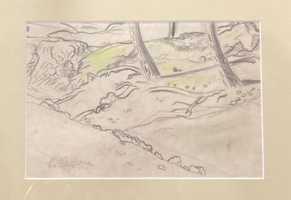 null Auguste CHABAUD (1882-1955)

Les Alpilles

Fusain et pastel sur papier. Cachet...
