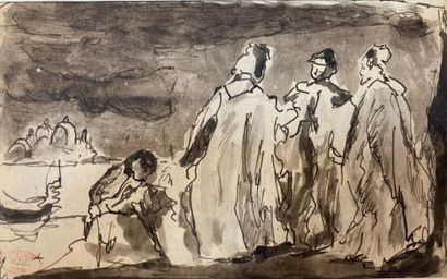 null 
Dans le gout de Félix ZIEM (1821-1911)




Venise




Encre sur papier. Tampon...