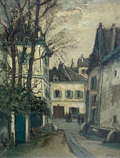 null Alphonse QUIZET (1885-1955)

Montmartre

Huile sur toile. Signé en bas à droite

(Manques)

40x31,5...
