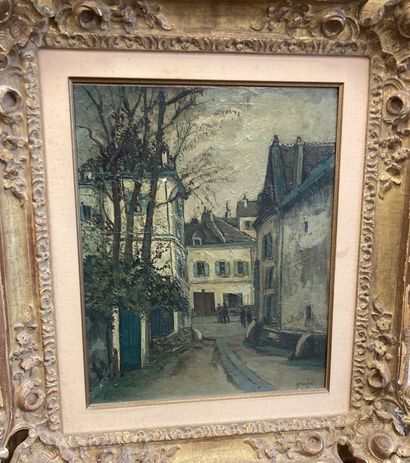 null Alphonse QUIZET (1885-1955)

Montmartre

Huile sur toile. Signé en bas à droite

(Manques)

40x31,5...