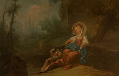 null Entourage de François COTTIBER (Actif au XVIIIème siècle)

Une jeune fille assise...