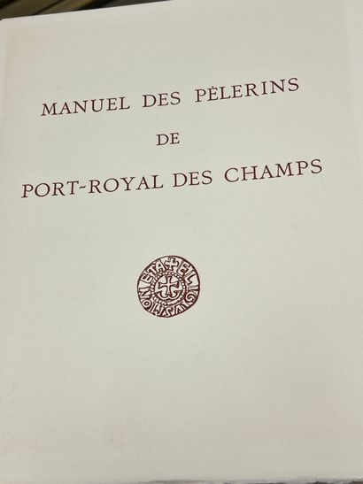 null Manuel des Pélerins de Port Royal des champs. Société de Saint Eloy 1975 in4...